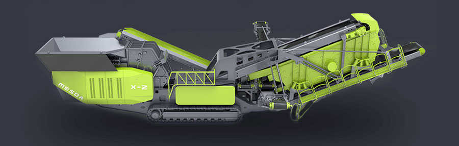 X系列履帶移動破篩一體機